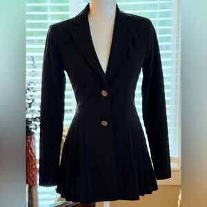 VENUS Black Blazer with Silver Buttons